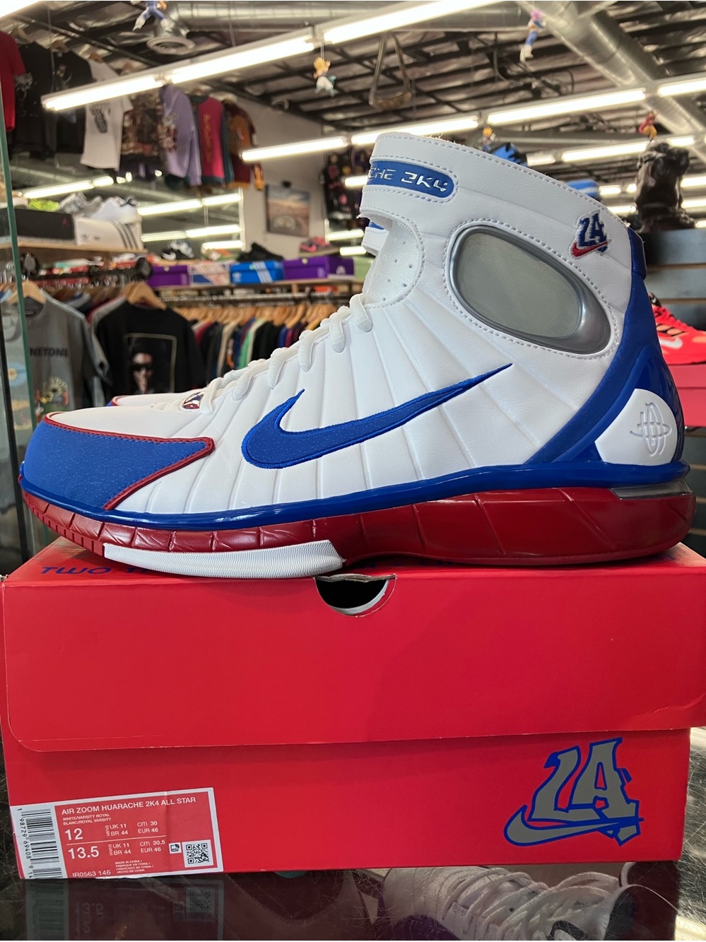 Nike Air Zoom Huarache 2K4 All-Star Size 12 - Picture 3 of 9